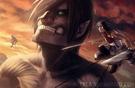 🔥 [50+] Attack on Titan Mikasa Wallpapers | WallpaperSafari