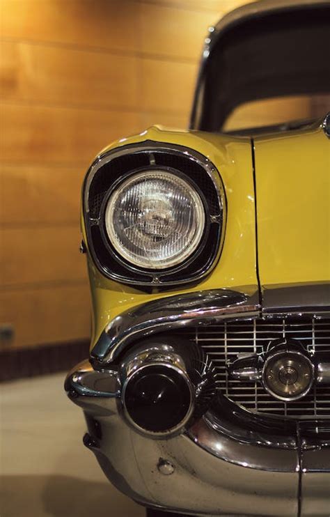 Yellow Classic Car · Free Stock Photo