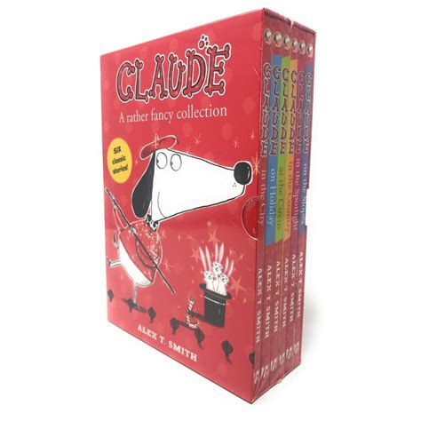 Claude The Dog Series Collection X 6 Children Books Box Set By Alex T