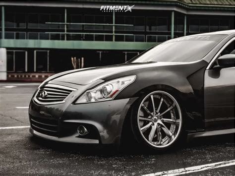 2013 INFINITI G37 Sport With 19x10 5 Weds Kranze Vishnu And Achilles