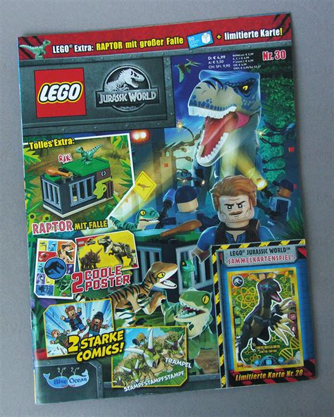 Livre D Activit Magazine Lego Jurassic World N Avec Son