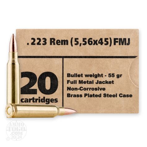 Bulk Barnaul 223 Remington Ammo For Sale 500 Rounds