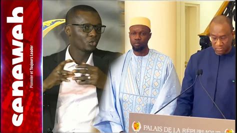 Babacar Kébé Ce grand changement que j ai senti sur Sonko au Palais