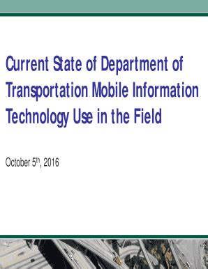 Fillable Online Onlinepubs Trb Current State Of Department Of Fax Email