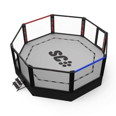 Mma Cages Octagonal Foldable Door Platform Sportcom