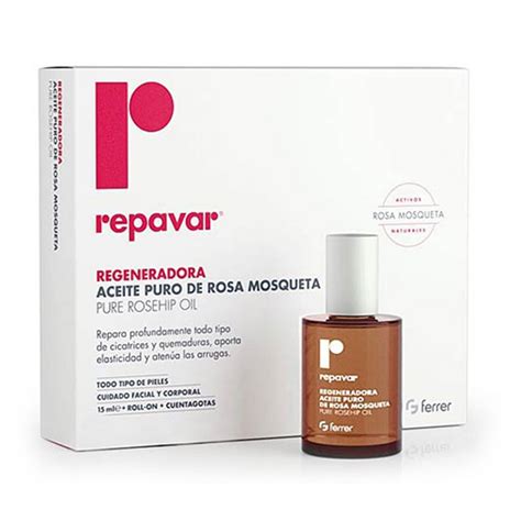 Repavar Regeneradora Aceite Puro De Rosa Mosqueta Ml De Ferrer