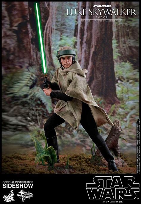 Hot Toys Star Wars ROTJ Luke Skywalker Endor MMS Kapow Toys