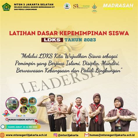 KEGIATAN LATIHAN DASAR KEPEMIMPINAN SISWA LDKS KELAS VII TAHUN 2023