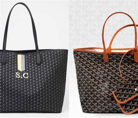 Goyard St Louis Tote Bag Versus Moynat Cabas Initial Tote Bag