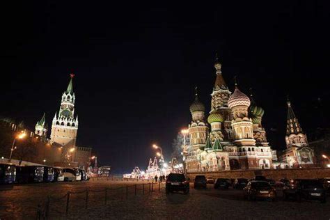 Moskau Moskau 210213 Blick auf den Kreml mit Erlöser Turm und