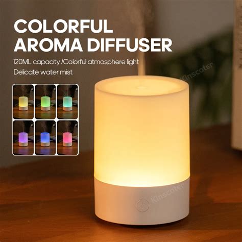 Kinscoter Difusor De Aroma Rgb Humidificador De Niebla De Aire