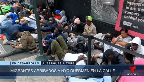 En situación de calle así viven los migrantes en Nueva York ante la