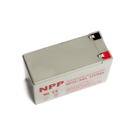 NPP 12 V 9 Ah 12 Volt 9 SLA Sealed Lead Acid Rechargeable Battery