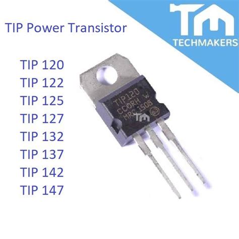 TIP32C 120 122 125 127 132 137 142 147 Darlington Power Transistor