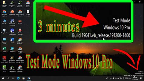 How To Remove Test Mode Windows 10 Pro Build 19041 Less Than 3 Minutes