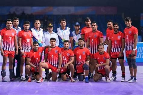 Kabaddi News Services Squad For 70th Senior National Kabaddi