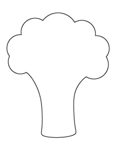 Download High Quality broccoli clipart outline Transparent PNG Images ...