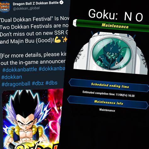 Dokkan global twitter: update live! Goku: no. : r/DokkanBattleCommunity