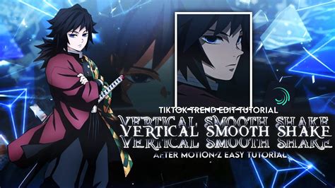 Vertical Smooth Shake Alight Motion Tutorial Preset Anime