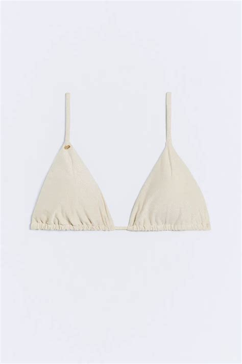 Top Bikini Lurex Gold Riviera Lux EseOese