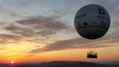 Balon Widokowy W Krakowie Balon Widokowy Zobacz Krak W Z Lotu Ptaka