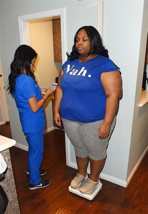 Pics Quantasia Sharptons 1st Visit To Weight Loss Doctor