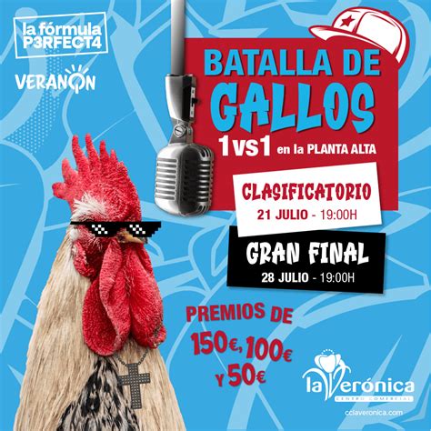 ¡batalla De Gallos Con The Survival League Centro Comercial La Verónica