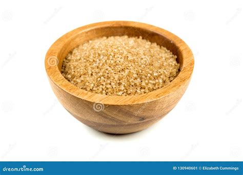 Scoop Of Raw Cane Sugar Stock Image Image Of Sweet