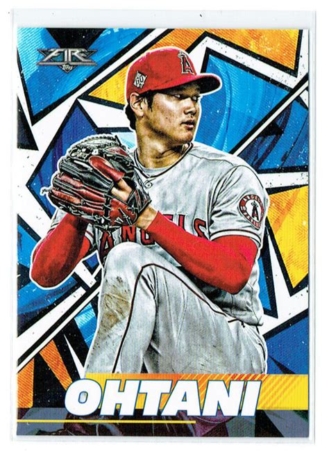 Yahooオークション Mlb 2021 Topps Fire Shohei Ohtani 大谷翔平 2