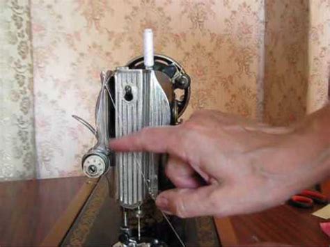 Как научиться шить на подольской швейной машинке 2 М класса - YouTube