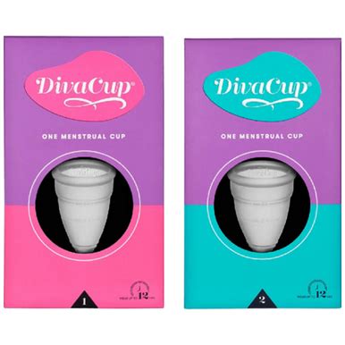 Diva Cup One Menstrual Cup Model 1 or 2