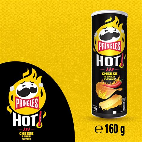 Pringles Hot Cheese Chilli Flavour Potato Chips G Online At Best Price Lulu Qatar
