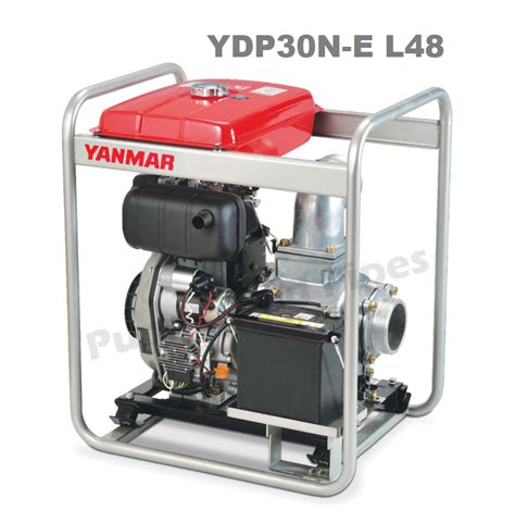 Yanmar Ydp30n E L48 Diesel Electric Start Pump Unit Pumps And Pipes