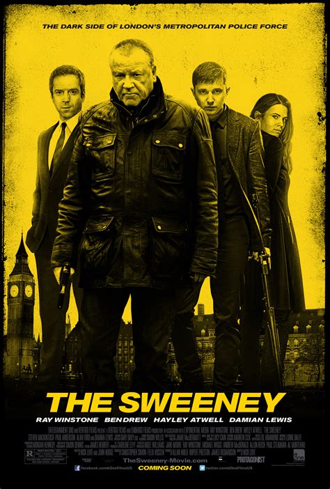 THE SWEENEY Movie Poster Starring Ray Winstone, Damian Lewis and Hayley ...