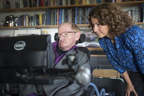 Professor Stephen Hawking Given New Communication System By Intel Video