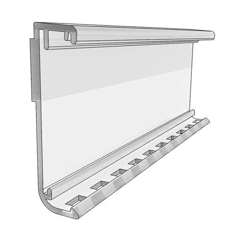 Profilé type 5 Universal pour étiquettes électroniques colle sur