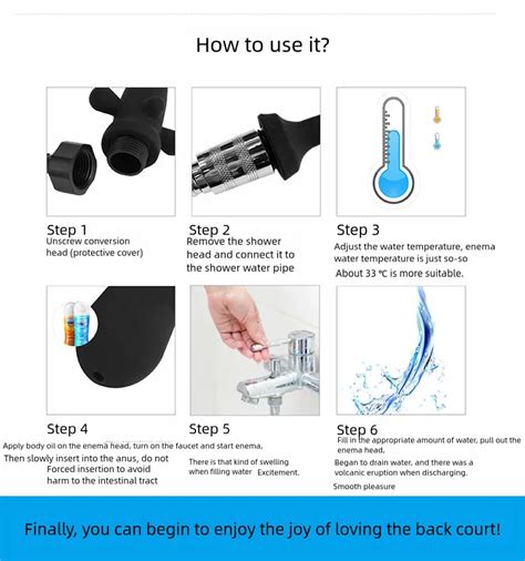 Silicone Douche Enema Shower Plug Syringe Man Woman Intimate Vagina Wash Tube Anal Enemas