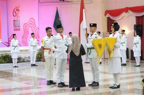 Resmi Dikukuhkan Inilah Daftar Lengkap 36 Anggota Paskibraka Provinsi