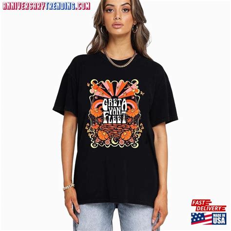 Greta Van Fleet Shirt Tour Concert Dates Gvf Classic Sweatshirt