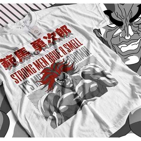 Jack Hanma Shirt Baki Hanma Series Anime T Shirtbaki The Grappler Shirt Manga Yujiro Hanma