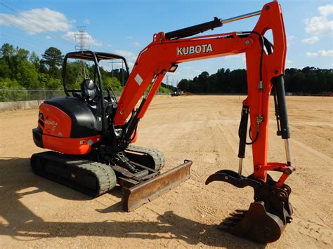 2016 Kubota Kx040 4 Excavator Mini J M Wood Auction Company Inc