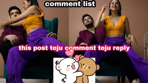 Big Boss 15 New Teju Karan Romantic Comment List So Romantic