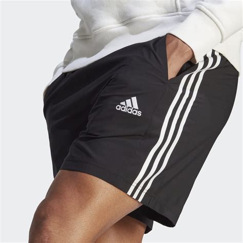 Men S Clothing AEROREADY Essentials Chelsea 3 Stripes Shorts Black