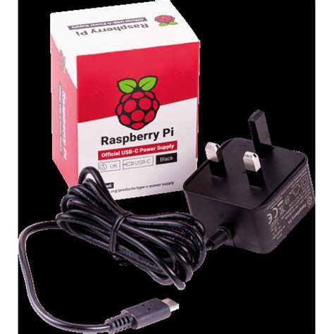 Raspberry Pi 15W USB C Power Supply At MG Super Labs India