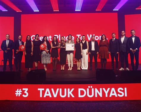 TAVUK DÜNYASI TÜRKİYENİN EN İYİ İŞVERENLERİ LİSTESİNE GİRDİ Perapost