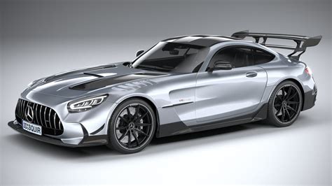 Mercedes Amg Gt Black Series D Model Cgtrader