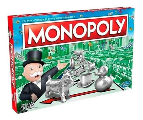 Juego de mesa Monopoly Clásico Hasbro C1009 MR GAMESMX