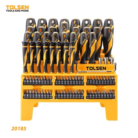 Jeux Tournevis Sur Support 100PCS TOLSEN 20185 Yamcoo