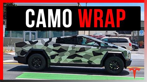 Spotted Crazy Camouflage Tesla Cybertruck Youtube