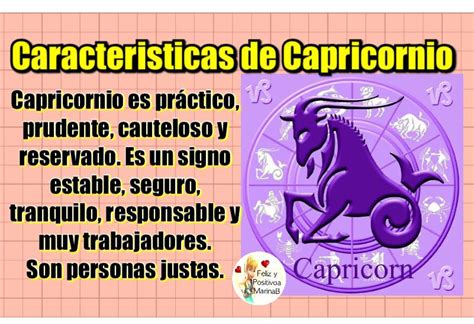 Todo Sobre Tu Signo Caracteristicas Del Signo Capricornio